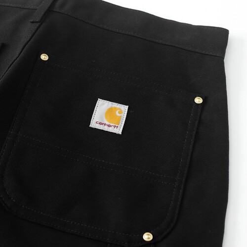 Carhartt卡哈特B01重磅帆布双膝加厚工装裤美式宽松直筒伐木裤潮 - 图2