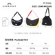 2025 ໃຫມ່ Donut Donut Cloud Bag Messenger Bag Sports Leisure Bag Shoulder Bag Dumpling Bag