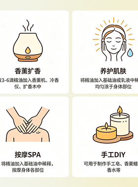 巴西甜橙单方精油香薰扩香按摩