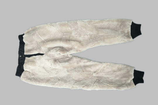 Shearling fur all-in-one cotton pants sheepskin plus velvet thickening
