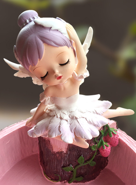 手办桌面摆件少女心树脂