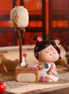 树脂装饰古风桌面摆件