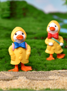 麻雀萌品塑料装饰卡通桌面