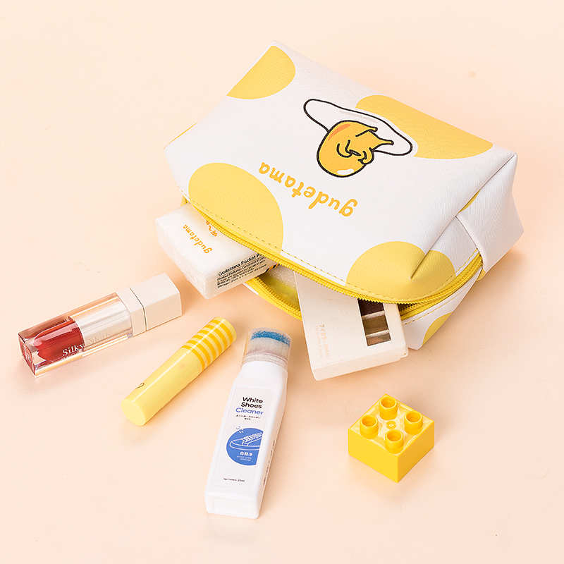 miniso名创优品旗舰店MINISO名创优品  Gudetama蛋黄哥化妆包  可爱简约便携旅行收纳包3
