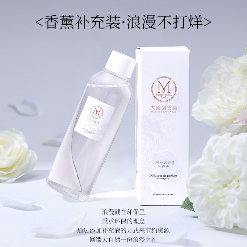 MINISO名创优品大师花艺系列无火香薰家用室内持久香氛补充液便捷 - 图1