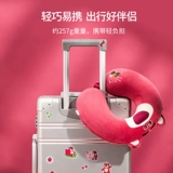 Miniso, подушка, детская клубника для путешествий для сна