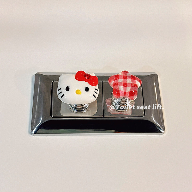 可爱马桶按压器按钮长指甲辅助神器按键马桶提盖器掀开器不脏手,淘宝优惠券,粉丝福利购,淘宝优惠卷