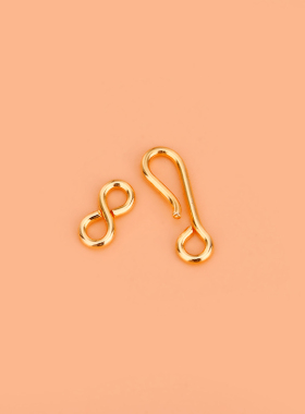 diy问号连接扣手工材料包项链