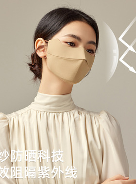 紫外线护眼角遮阳显脸小轻薄面罩