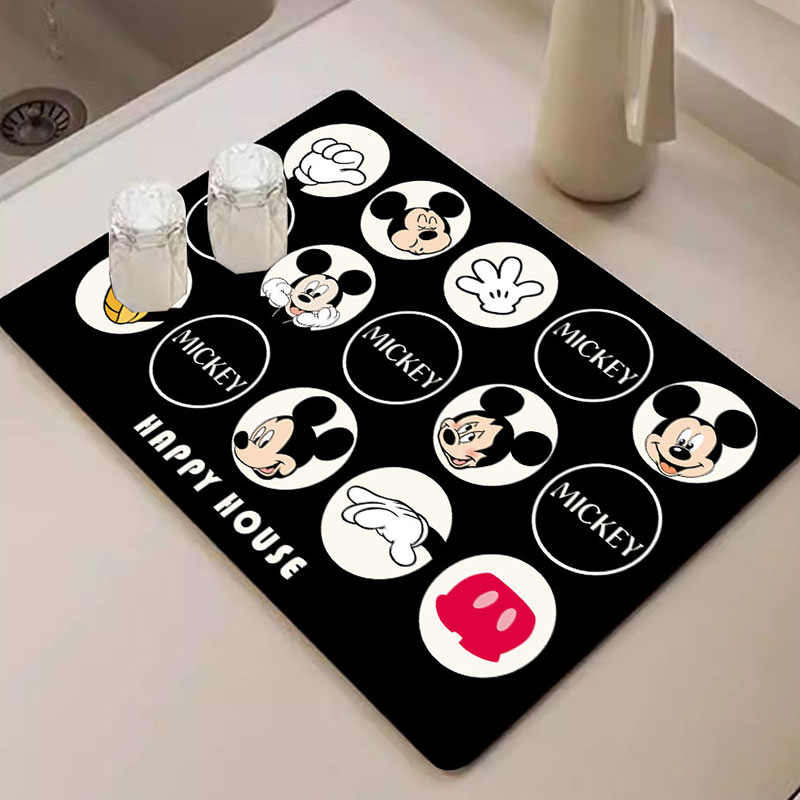 Diatom mud kitchen drain mat countertop