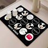 Diatom mud kitchen drain mat countertop