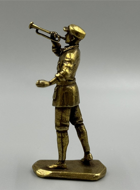 古玩收藏小号家居工艺品纯铜