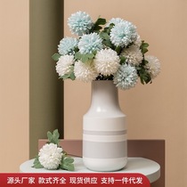 Nordic Creative Home Xuanguan Wine Cabinet Flower Arrangement Decorations Ceramic Vases Pendulum-room TV cabinets Arrangement Furnishing