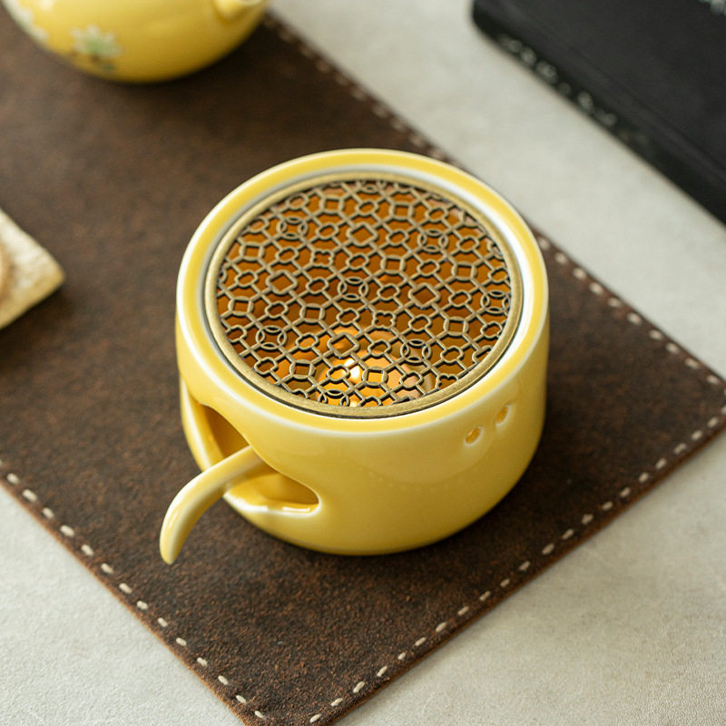 Yao yellow magnolia teapot candle heating tea stove