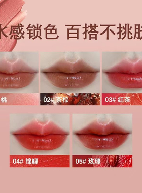 洛梵诗滋润保湿口红女正品防水防汗不易掉色不沾杯水润不拔干显白