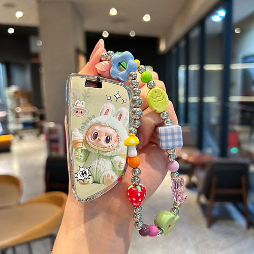 宝马钥匙套x5x4x3X2X1专用7/5/3系刀锋i3壳525/325/530li车x6扣女 - 图1