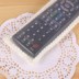 Vải nơ TV điều khiển từ xa bao gồm điều hòa không khí điều khiển từ xa thiết lập bụi che trong suốt dễ thương điều khiển từ xa thiết lập - Bảo vệ bụi bạt che máy giặt Bảo vệ bụi