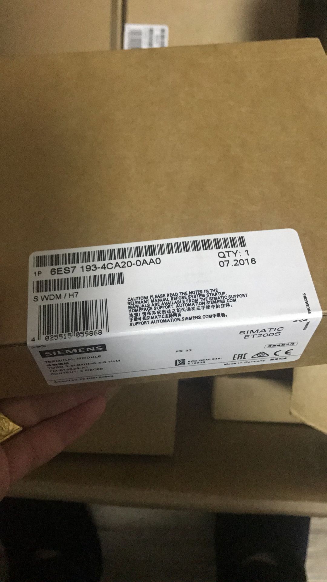 6ES7174/7193/7194-0/4AA/CA/CB/CD/CE/FA00/10/20/30/50-0AA/BA0 - 图0