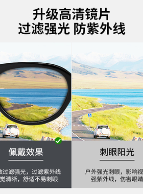 2025新款复古猫眼墨镜女款高级感