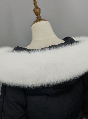 毛领单卖大衣派克服帽条通用