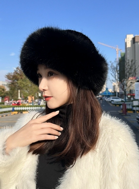 唯美百搭仿水貂狐狸毛韩版蓬松