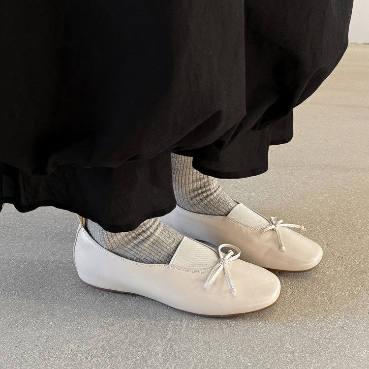 真皮2026里外全皮法式水洗牛皮平底单鞋蝴蝶结玛丽珍芭蕾舞鞋子,淘宝优惠券,粉丝福利购,淘宝优惠卷