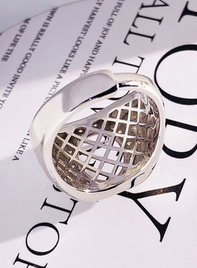 时尚大气轻奢款椭圆形男士戒托