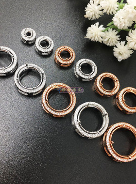 银饰镶嵌925银吊坠银托加工定制