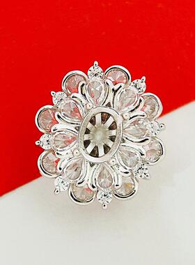 S925银轻奢时尚吊坠托手表带托