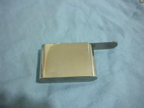 Высококлассный портсигар из нержавеющей стали ручной работы