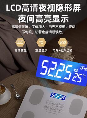 【好物】体脂秤体重秤家用精准电子秤智能专用称重手机APP互联