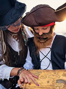 Pirate Adventure Treasure Map Kids Pirate Theme Birthday Par