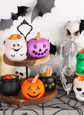 Halloween Candy Bucket Mini Halloween Candy Holder Pumpkin G