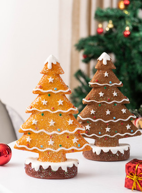 Gingerbread Christmas Tree Holiday Ornaments Furniture Chris