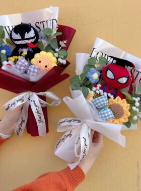 Amine Super Hero Spider-Man Stuffed Plush Dolls Creative Han