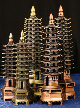 文昌塔摆件九层十三层书房办公室