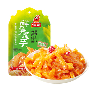 佳龙旗舰店佳龙鲜笋魔芋爽92g*5大袋