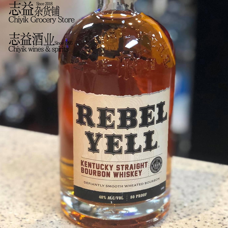 锐博野波本威士忌黑麦珍藏波本威士忌 Rebel Yell Whiskey正品 - 图0