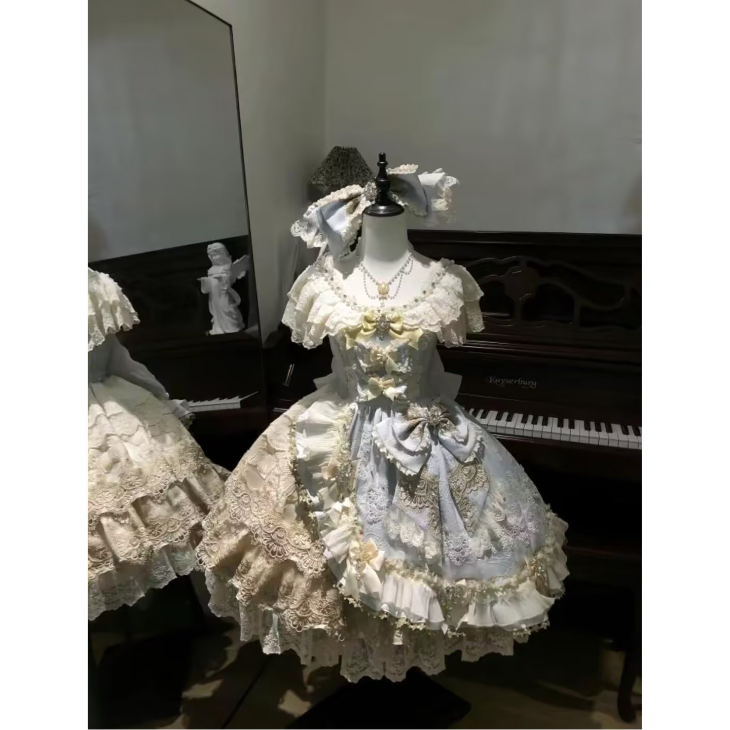 永恒之心Lolita裙子晚礼服女可爱年会华丽花嫁学生日成人礼公主裙,淘宝优惠券,粉丝福利购,淘宝优惠卷