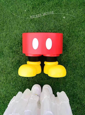 SUNDAYHONE山姆同款米奇小矮凳创意卡通可爱家用门口换鞋凳