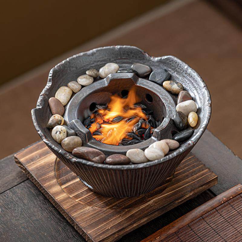 围炉煮茶烧烤炭炉家用打边炉便携户外野炊烤奶罐罐煮茶壶器具整套,淘宝优惠券,粉丝福利购,淘宝优惠卷