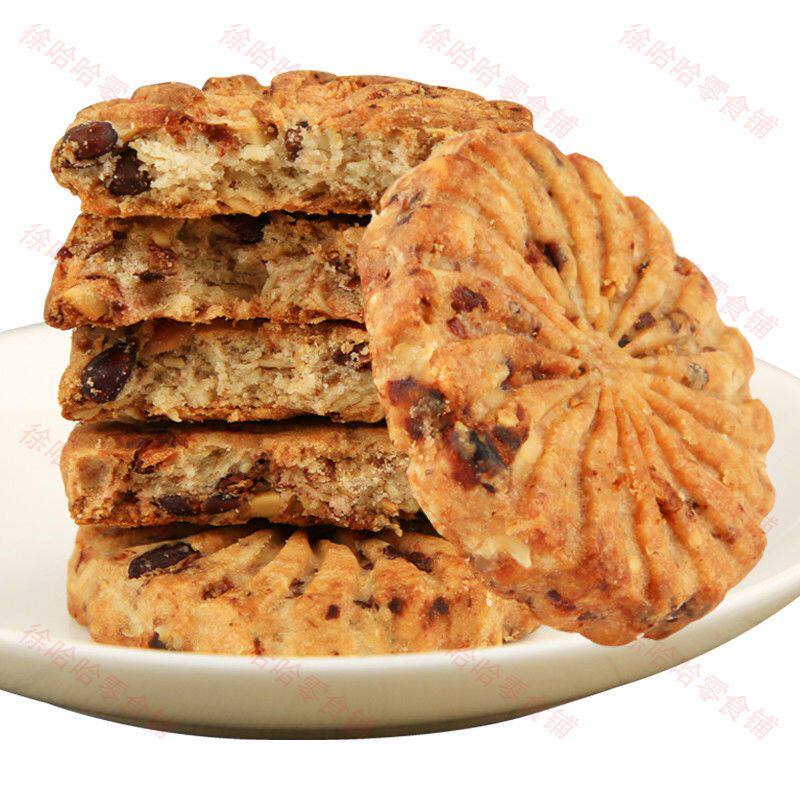 红豆薏米饼500g等多规格粗粮饼干 刘小歪食品营养（消化）饼干