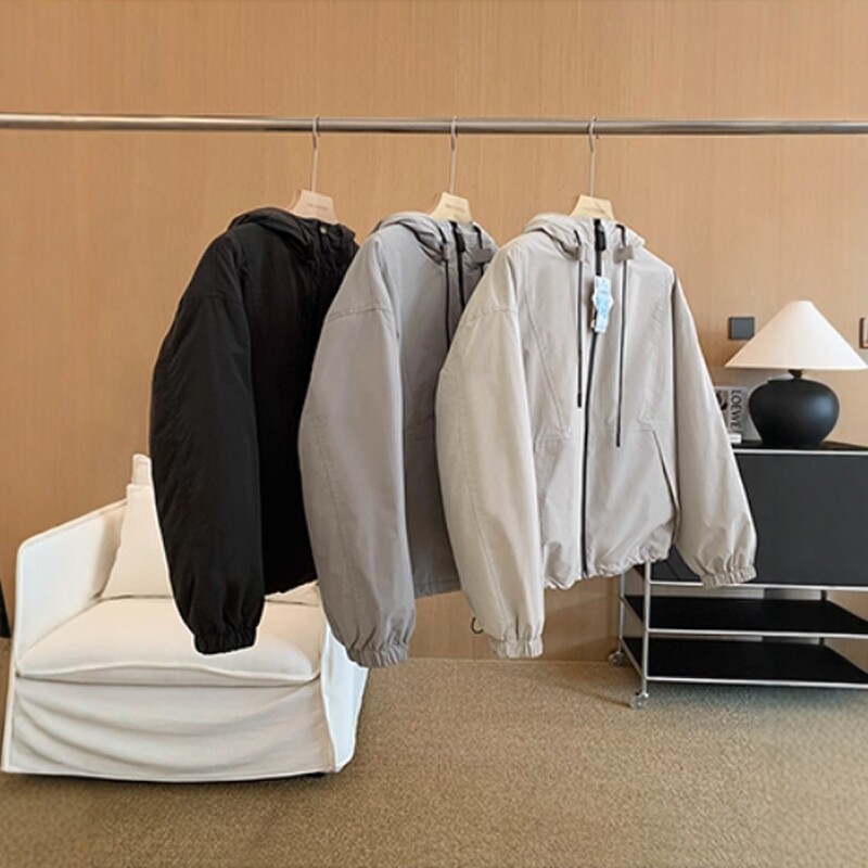 热销棉服升级版!三防保暖蚕丝羊毛石墨烯保暖连帽棉袄女