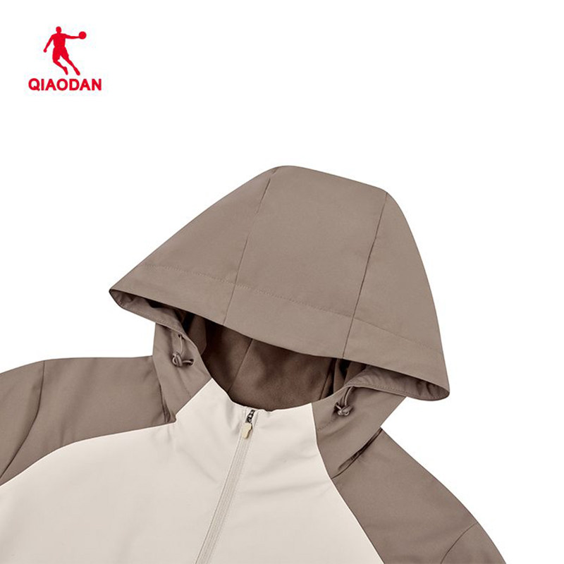 乔丹女梭织厚外套2025年冬季新款宽松女风衣商场同款QDBFD2254058,淘宝优惠券,粉丝福利购,淘宝优惠卷