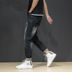 Phiên bản Hàn Quốc của chín quần nam quần denim size lớn quần nam thủy triều Xia Xiu body xuân nam xu hướng nam - Quần jean size quần jean nam Quần jean