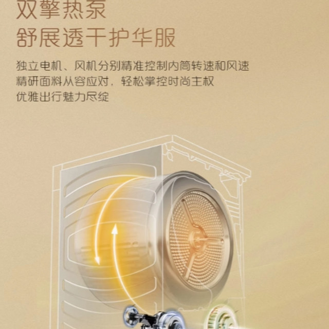 Casarte Xiannuohemei 12kg washing and drying set