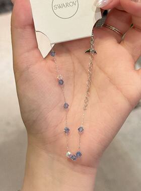 6.9韩国东大门baket饰品奢华落水晶鲸鱼尾手链