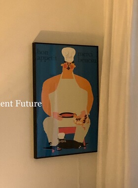 Moment Future动漫可爱装饰画客厅卧室挂画色彩元素软装现代简约