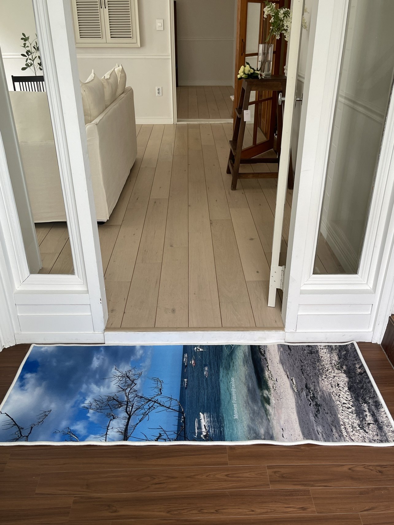 Moment Future原创夏日海边地毯床前地垫入门沙发茶几可水洗小众,淘宝优惠券,粉丝福利购,淘宝优惠卷