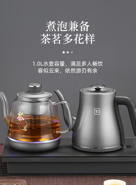 纯钛全自动上水电热烧水壶